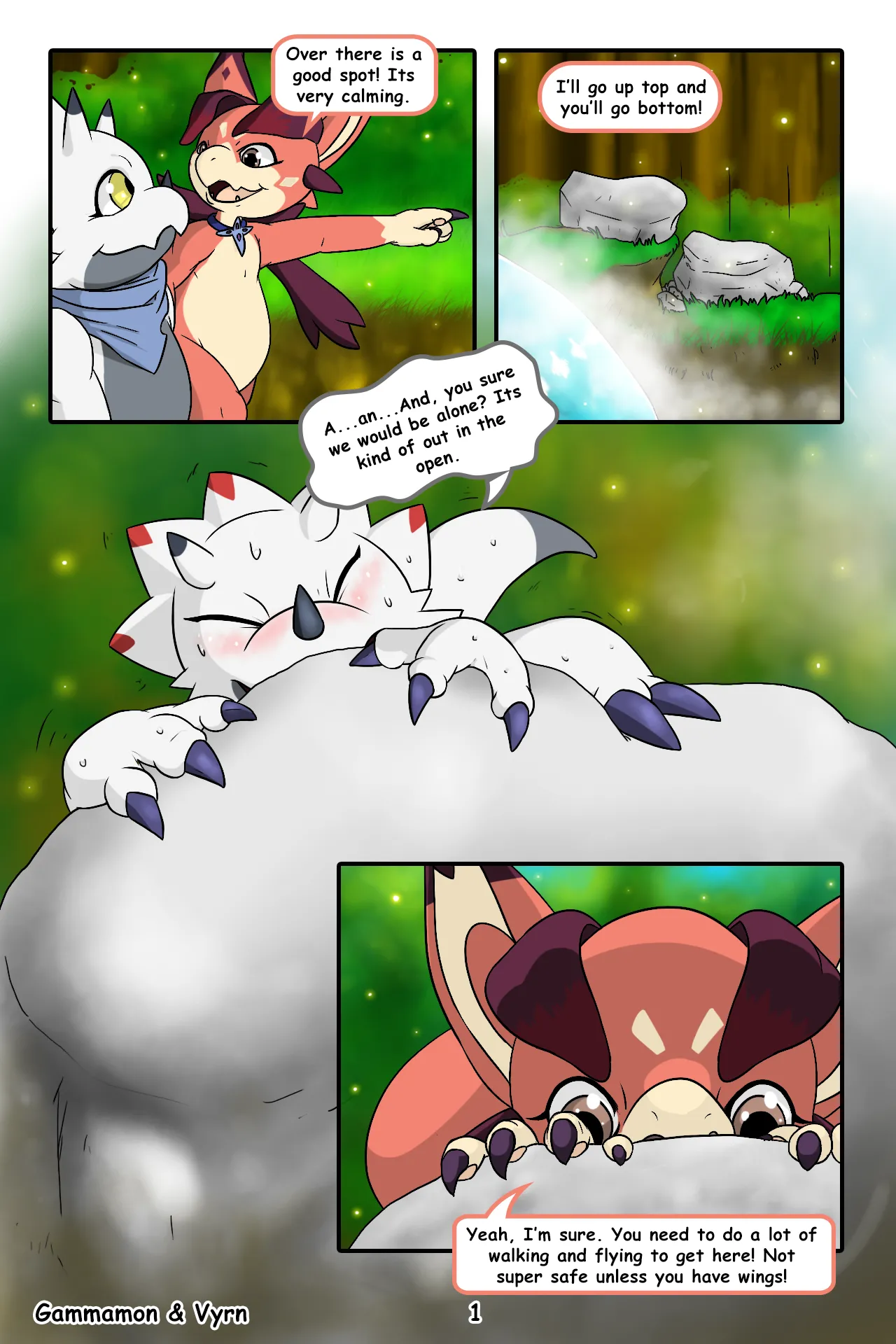 Gammamon &amp; Vyrn page 1 full