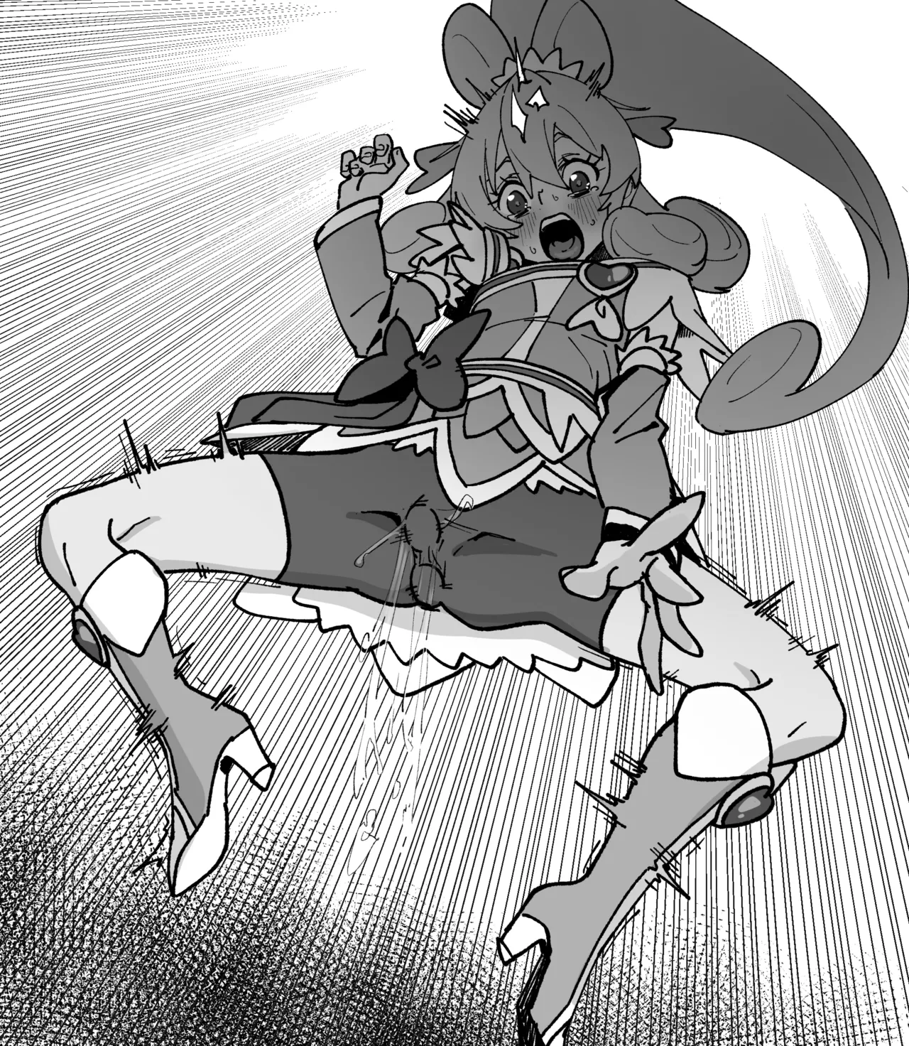 スパッツの中にテレポートされたバイブで強制絶頂しまくるキュアハート page 7 full