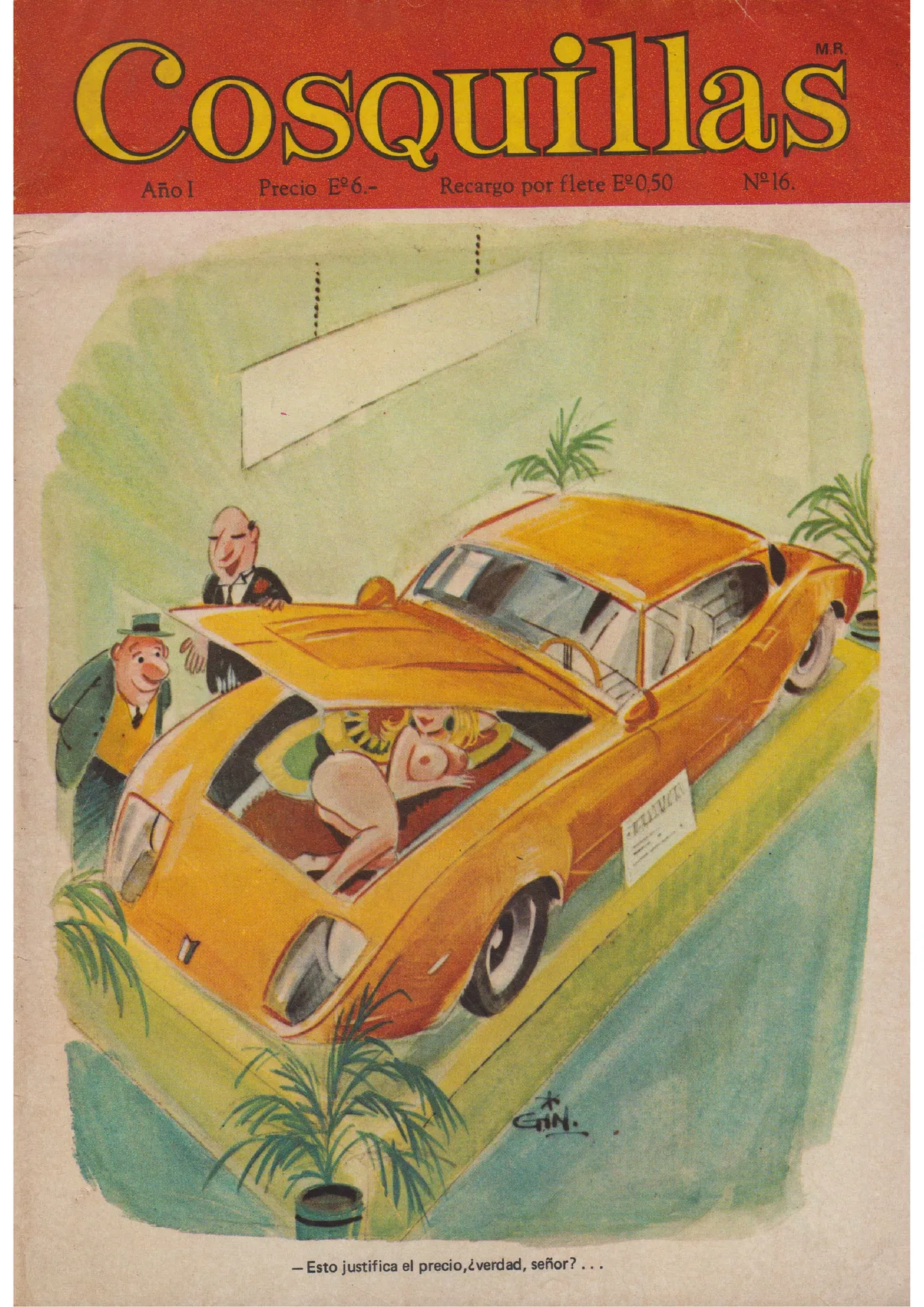 Revista Cosquillas #16 page 1 full