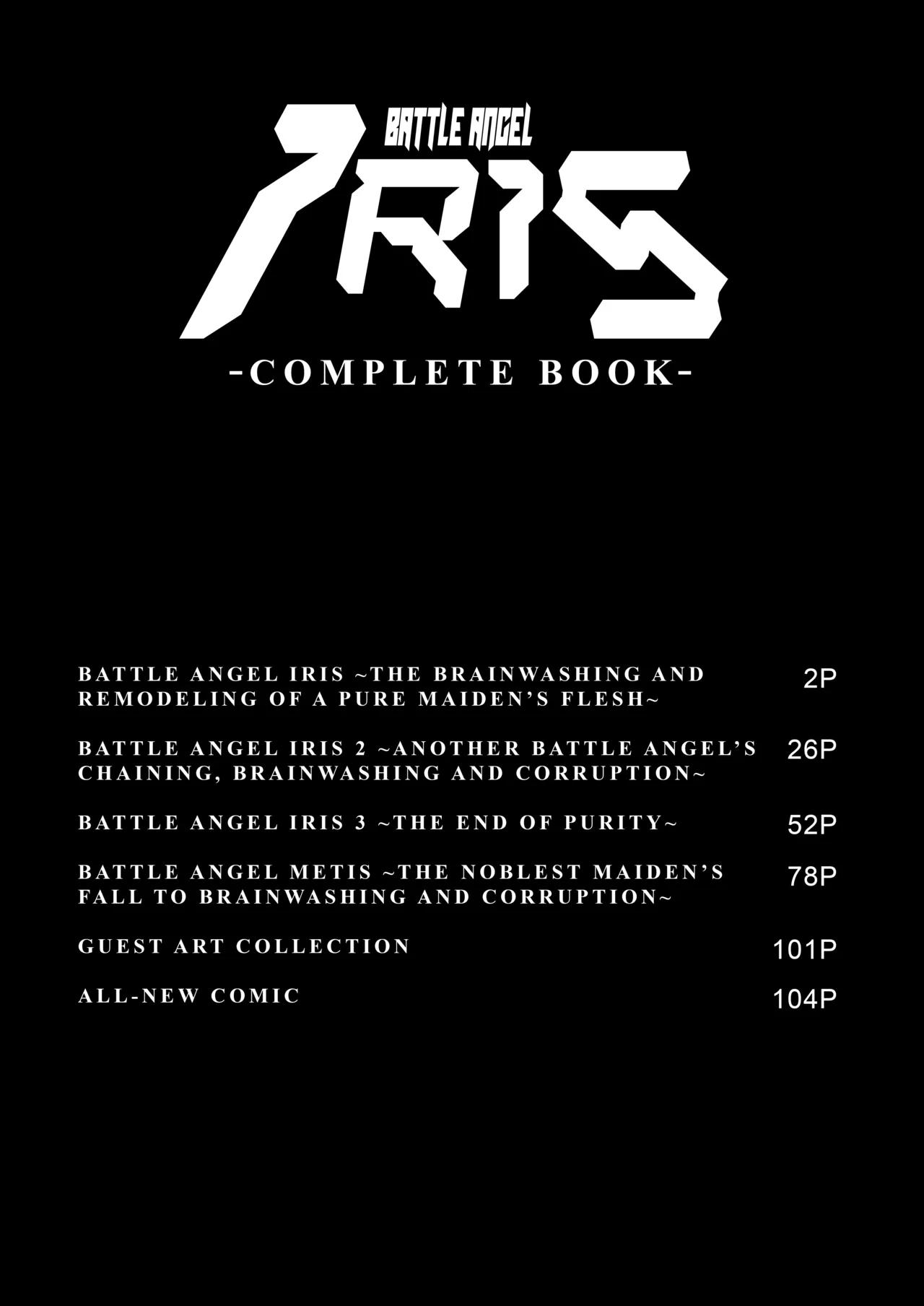 Seisenki Iris -COMPLETE BOOK- | Battle Angel Iris -COMPLETE BOOK- page 3 full