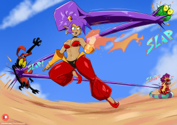 Shantae and the Tinkerbat #1-2 cover