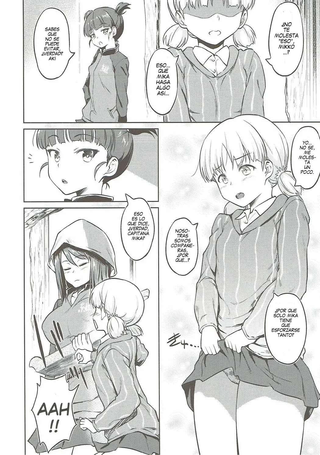 Senshadou no Uramichi Keizoku Koukou page 8 full