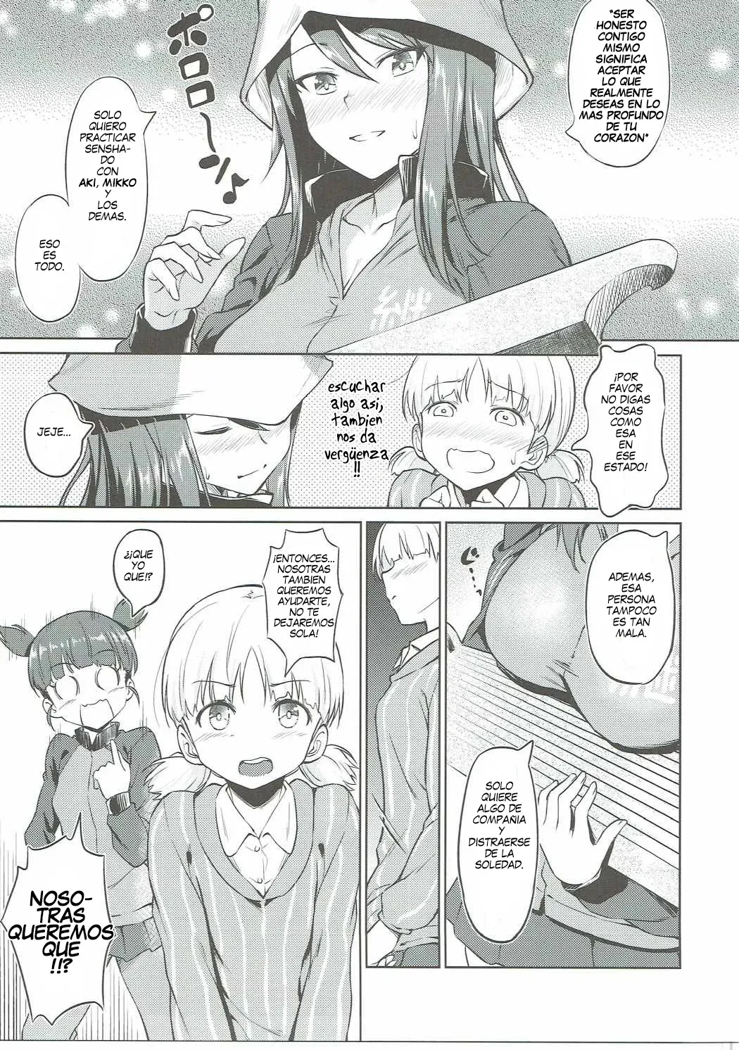 Senshadou no Uramichi Keizoku Koukou page 9 full