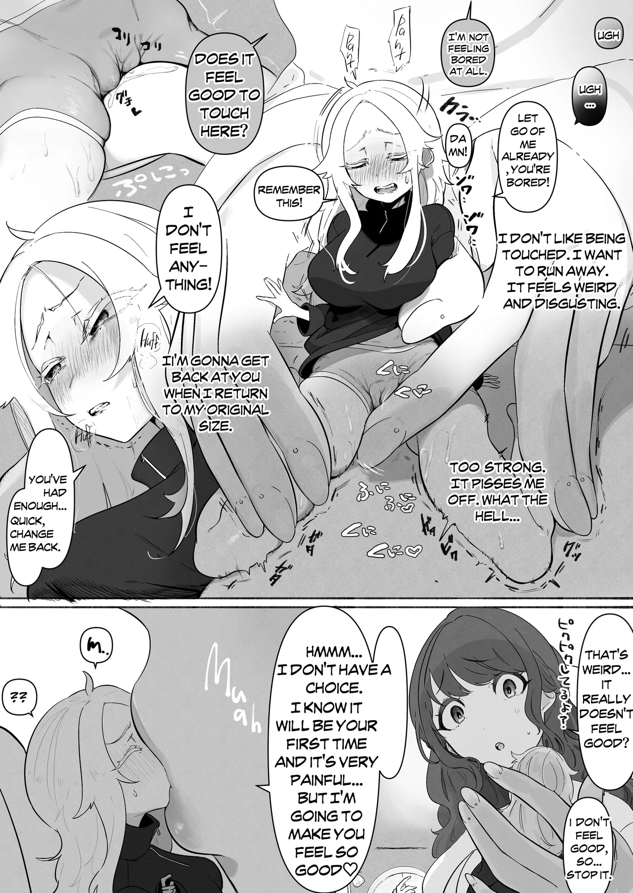 Size-sa Omocha Ecchi Manga | Size Difference Toy H-Manga page 5 full