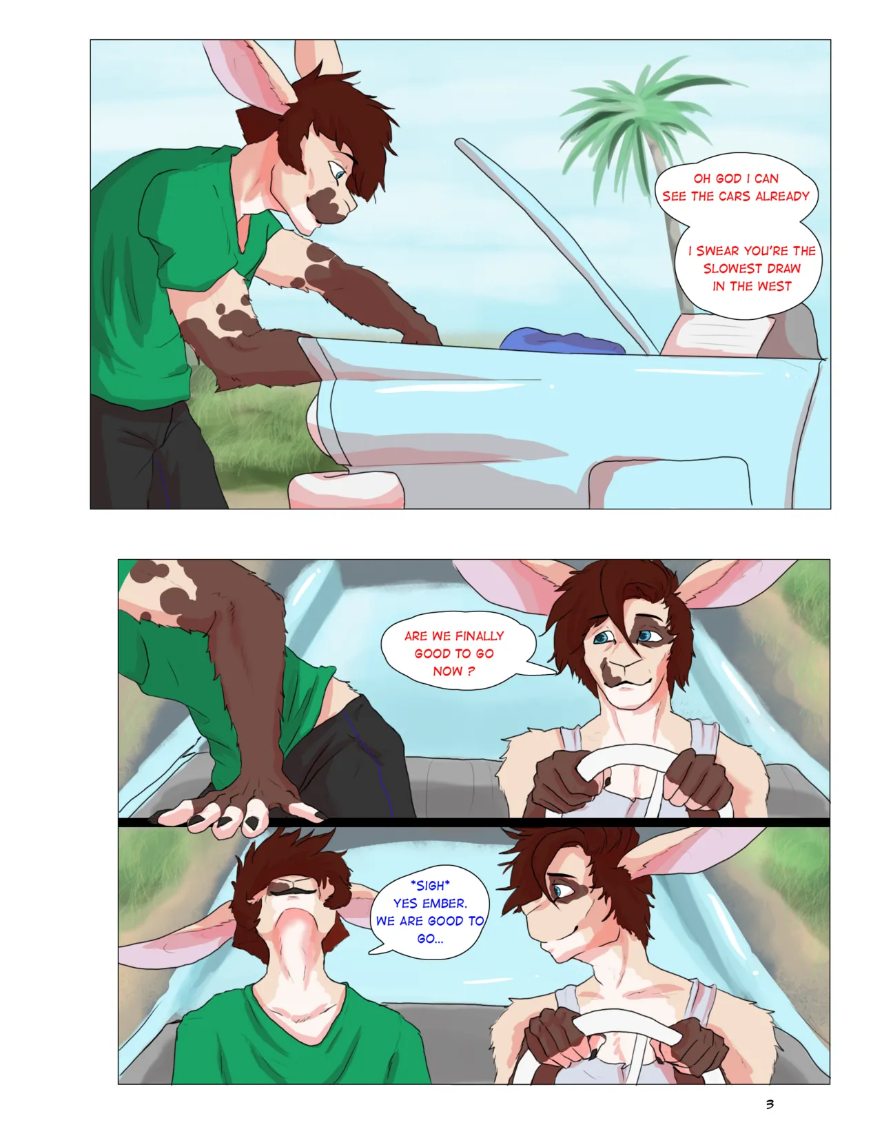 Hit the Road: Chapter 1 - Hotel California page 3 full
