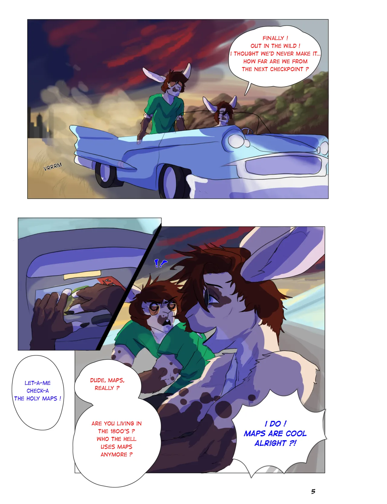 Hit the Road: Chapter 1 - Hotel California page 5 full