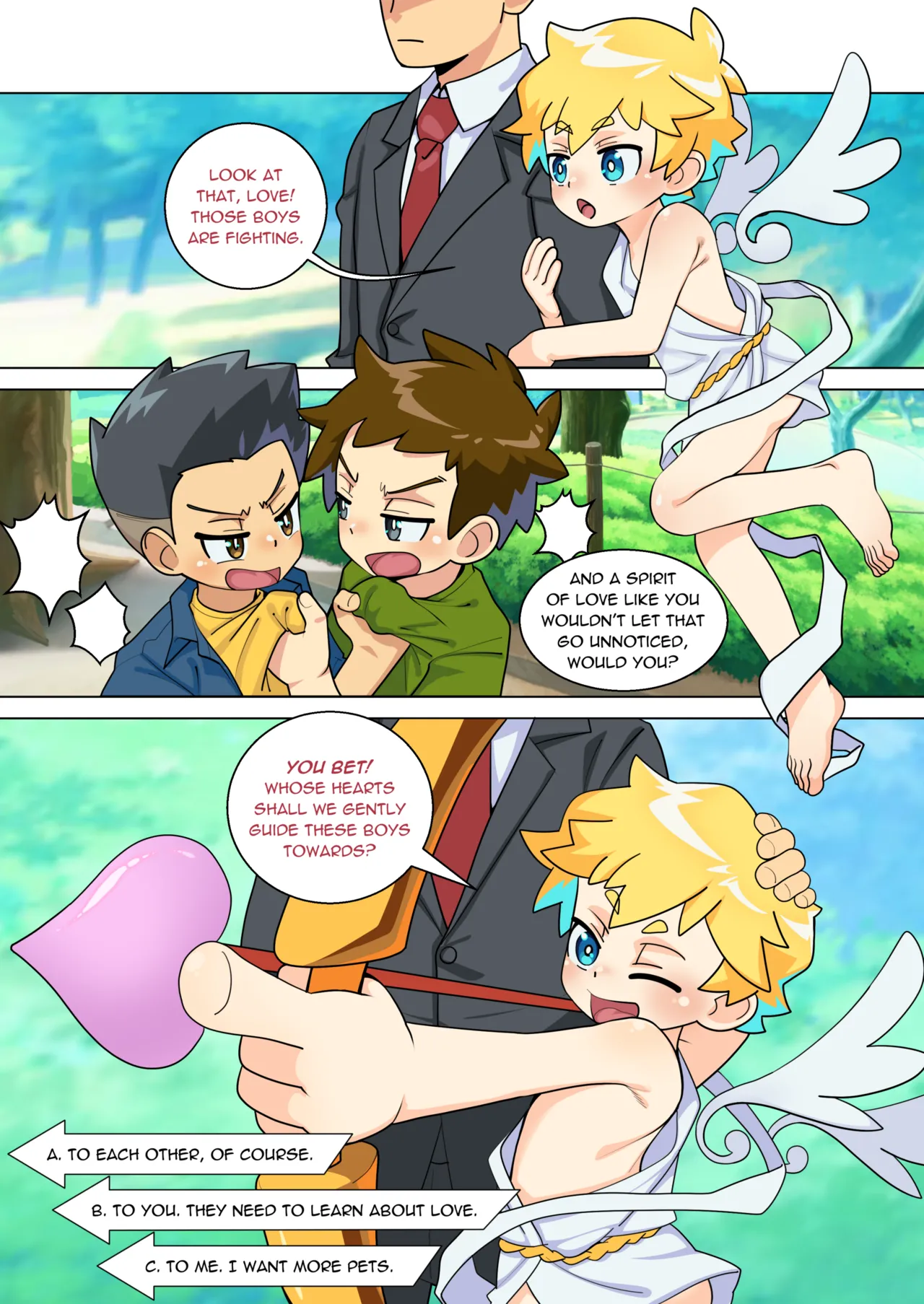 Cupid's Play! page 2 full