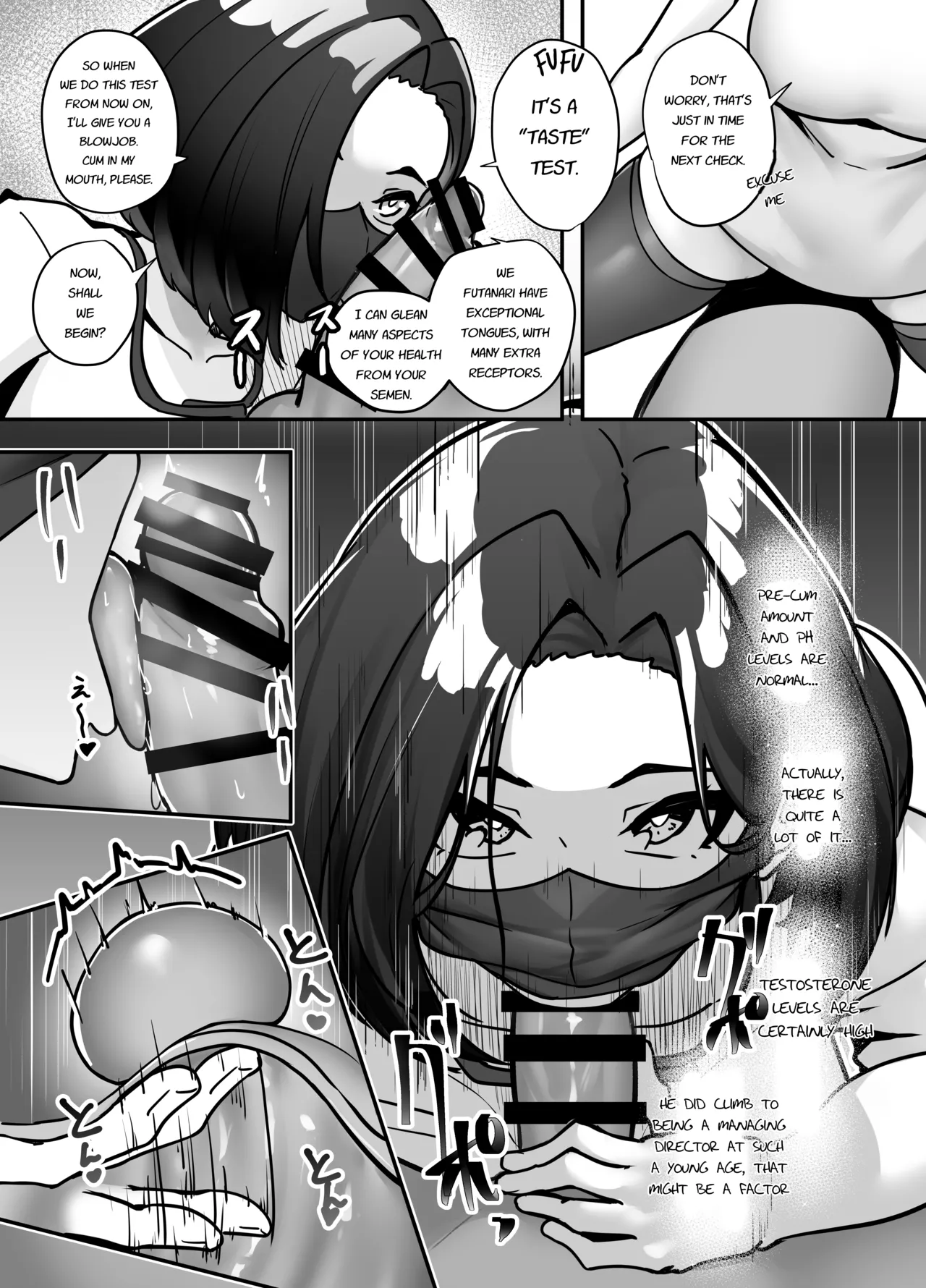 Flirty Lovey Futanari Reverse Anal Sex Salon page 6 full