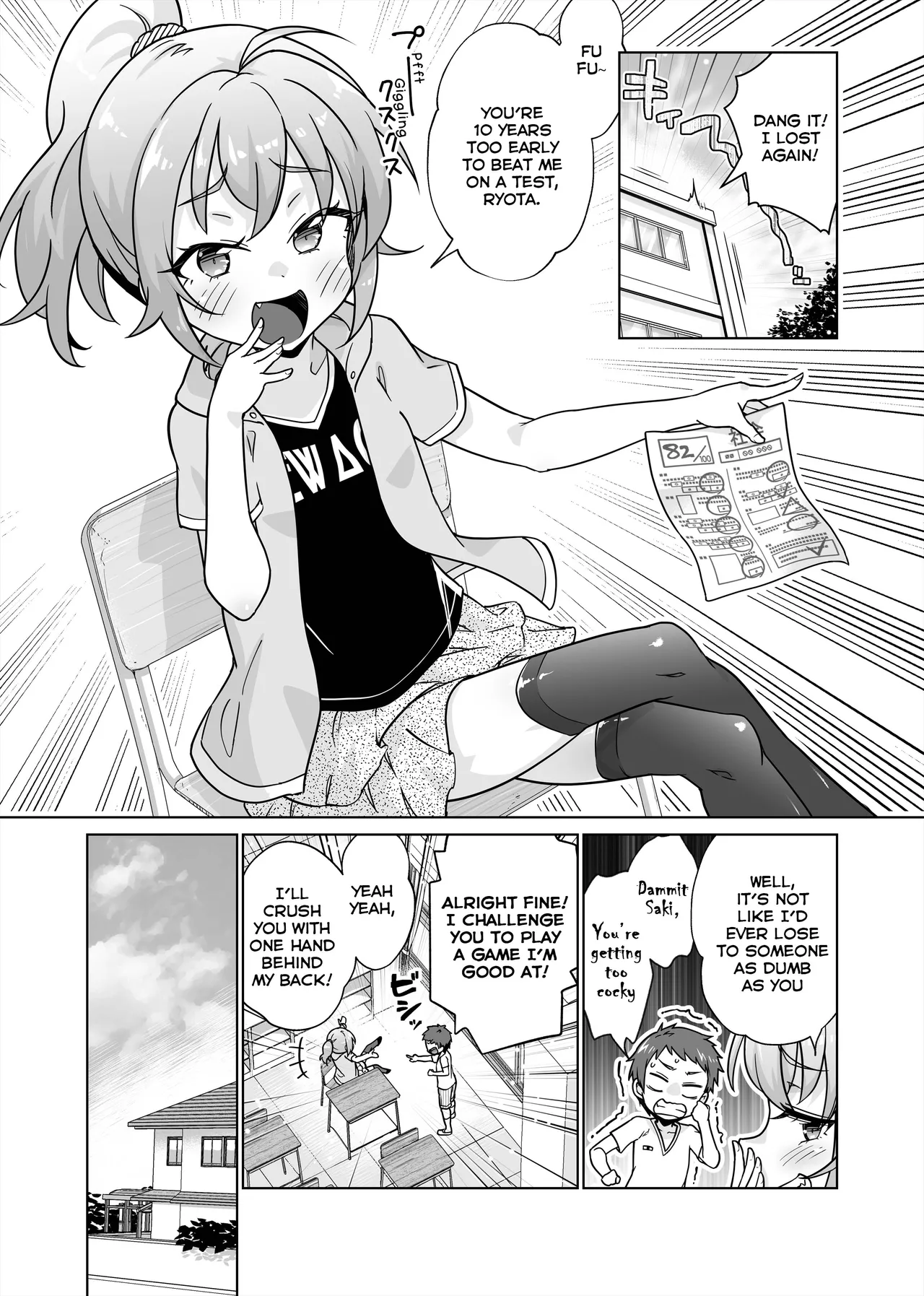 Batsu Game de Joshi ni H na Meirei Shichaimashita!! | I Gave a Girl Perverted Orders for her Punishment Game!! page 5 full