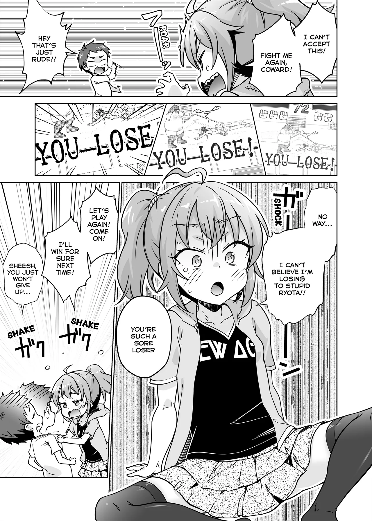 Batsu Game de Joshi ni H na Meirei Shichaimashita!! | I Gave a Girl Perverted Orders for her Punishment Game!! page 7 full