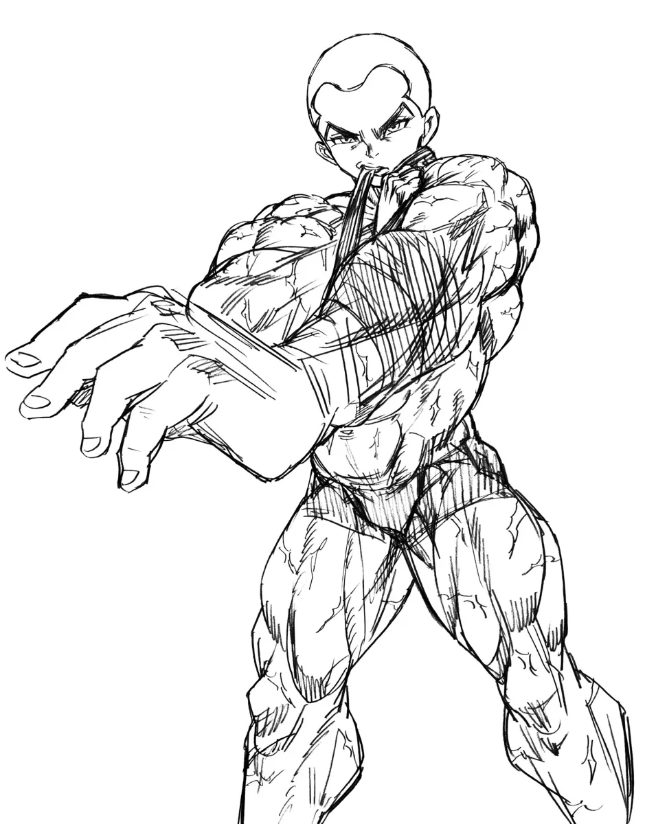 Unagi  Jack Hanma 2 turned into a woman page 3 full