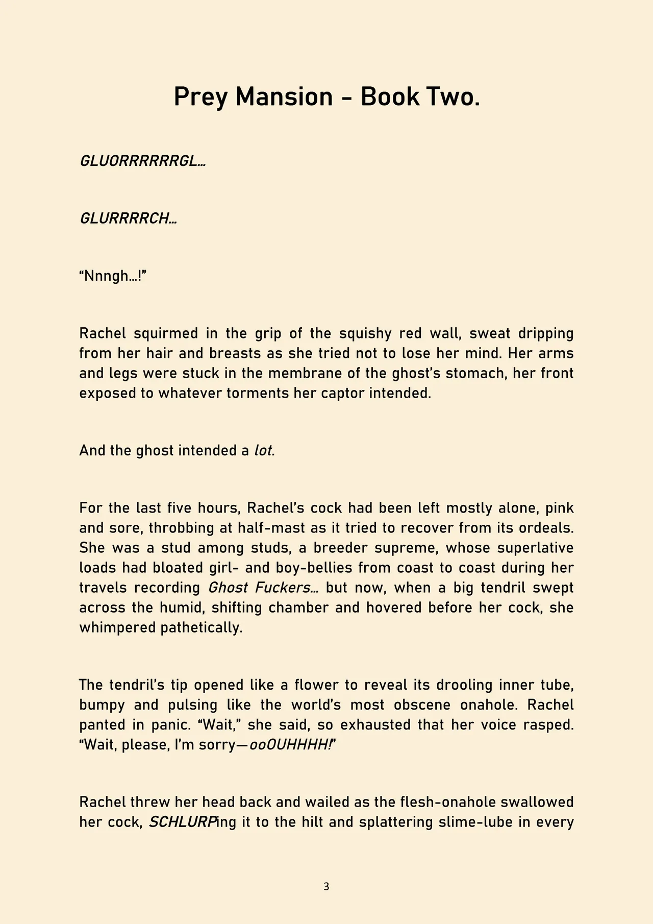 Prey Mansion: Book 2 page 3 full