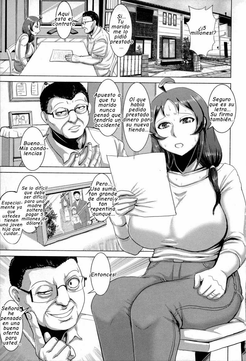 Chikujo no Tashinami Ch. 1 | La Lujuria y La Depravacion de Una Viuda Cap. 1 page 2 full