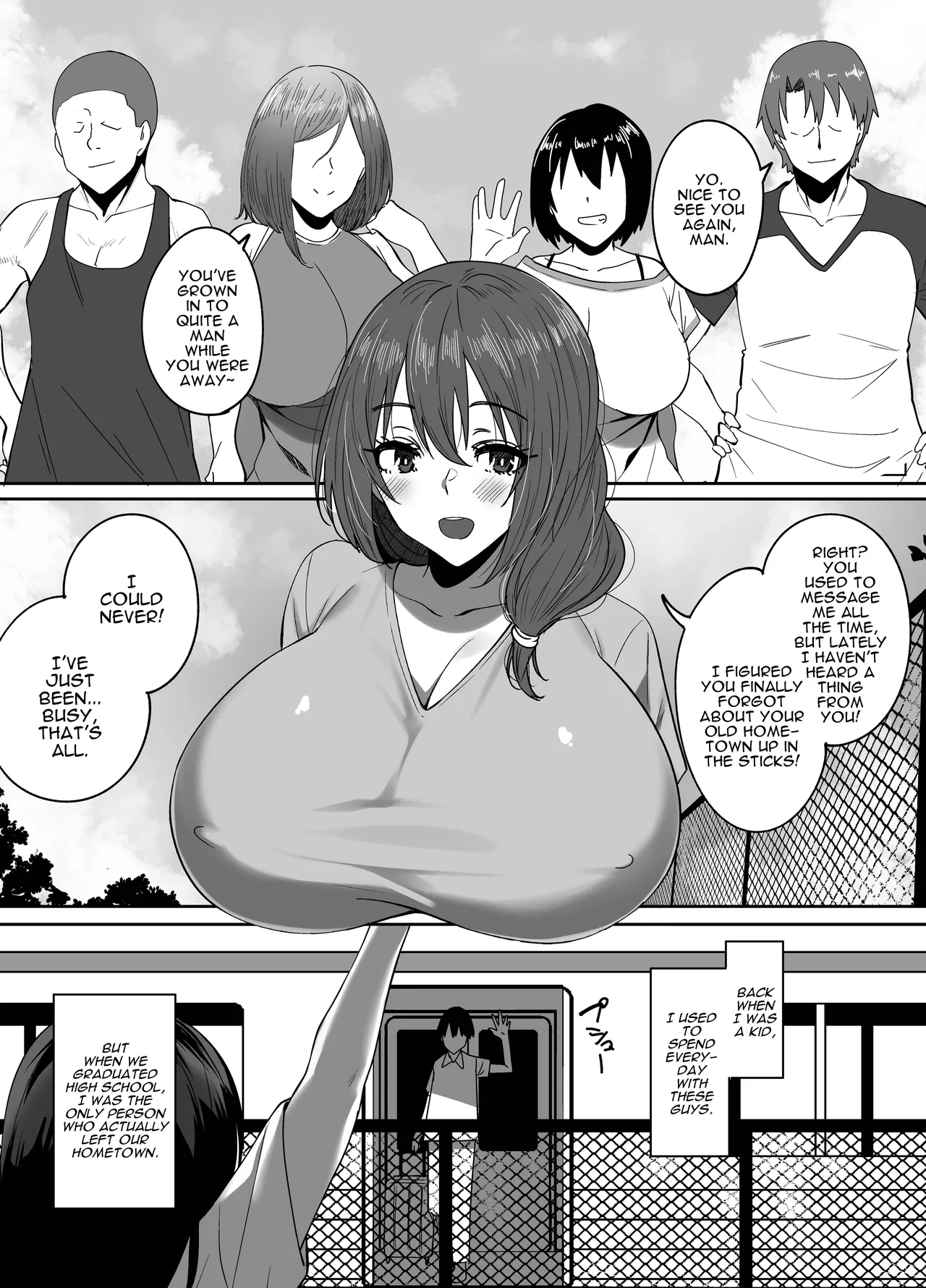 While I Was Away, My Childhood Friends... page 4 full