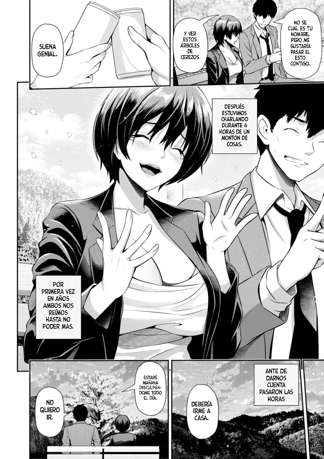 Bantouno Sakura | Una Flor de Cerezo en una Noche de Invierno page 4 full