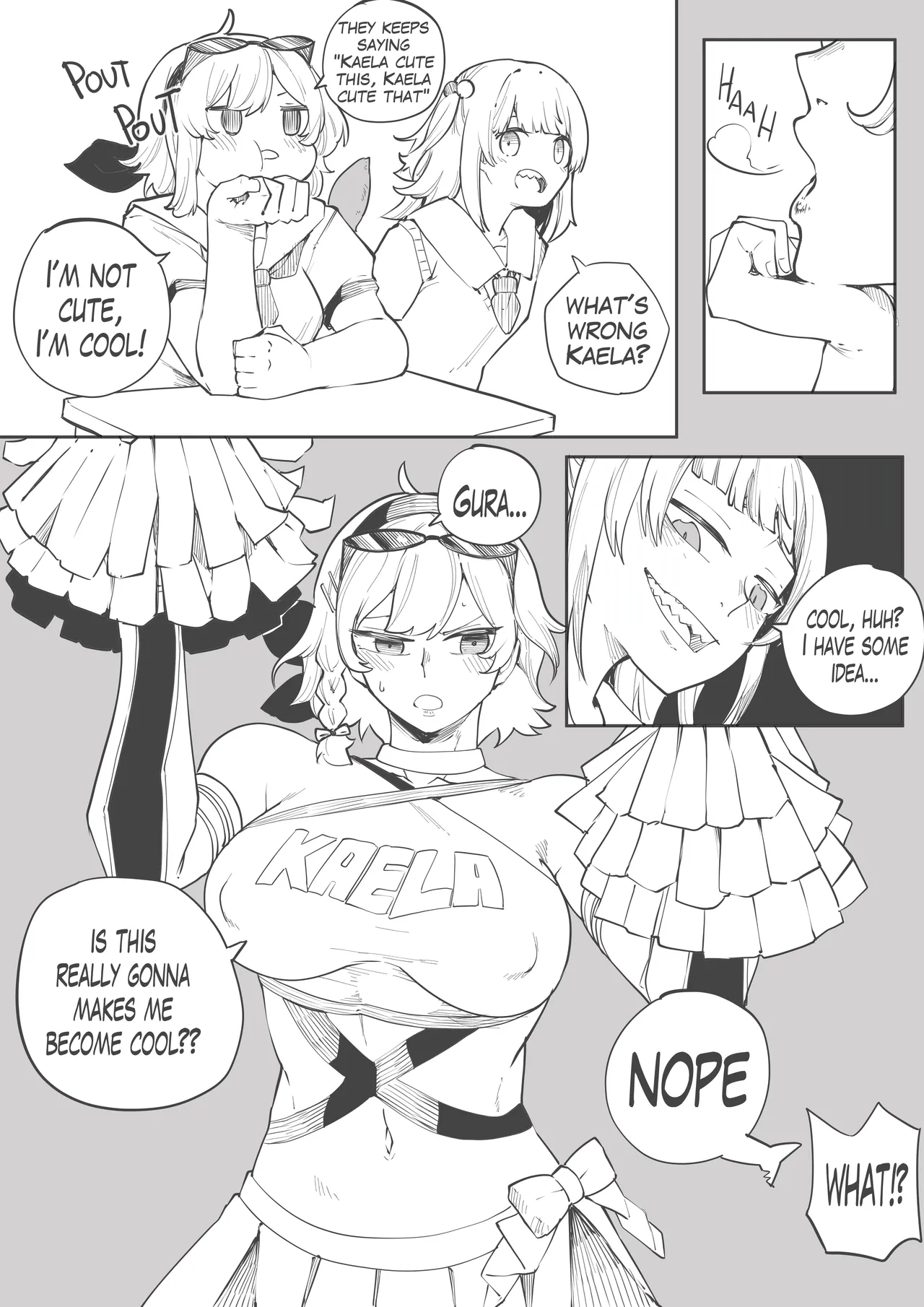 Gura x Kaela page 1 full
