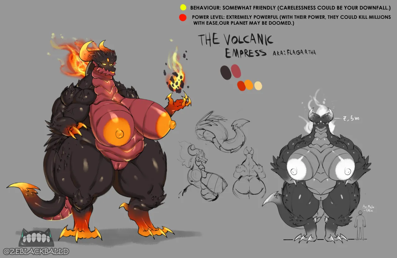 Flagartha The Volcanic Empress page 1 full