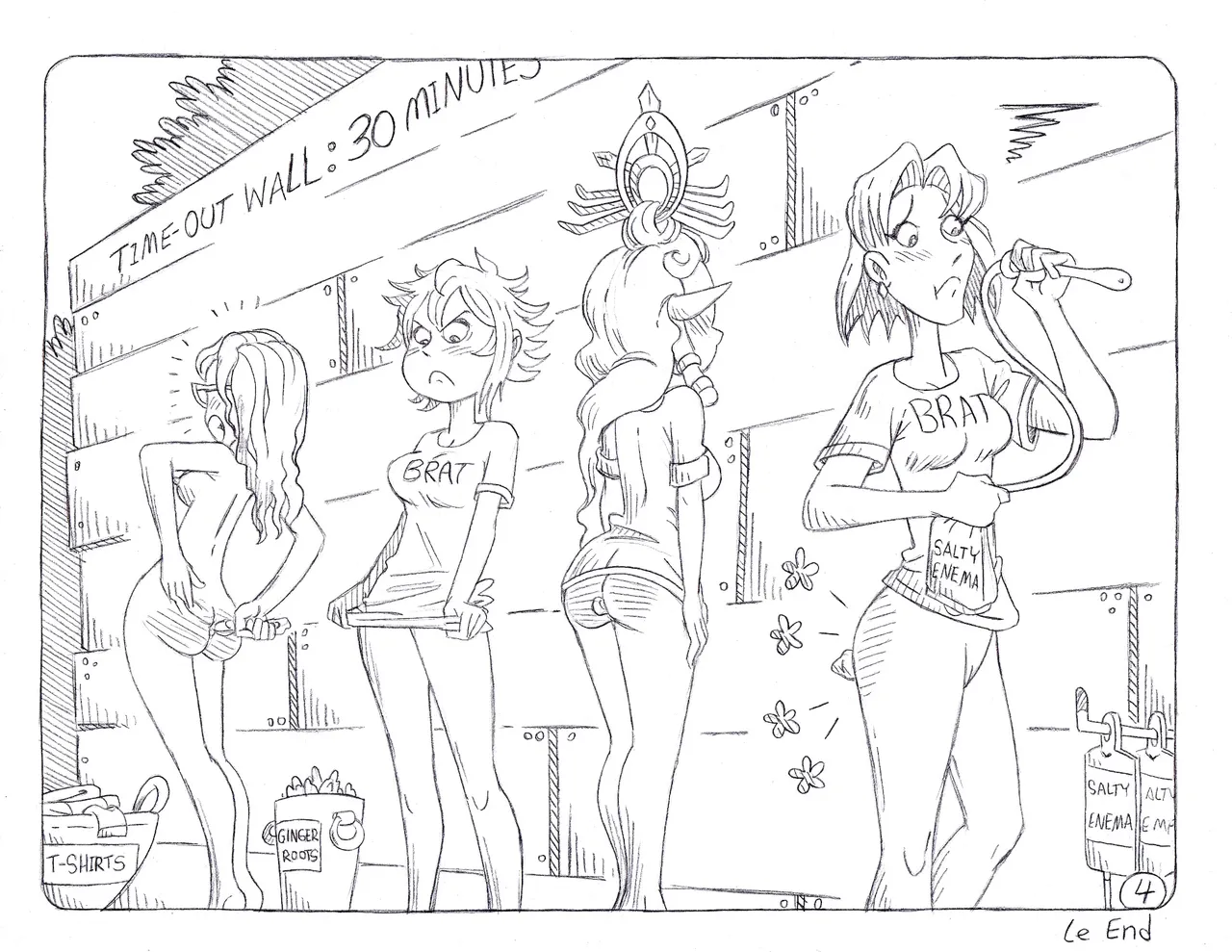 Line of Lovelies page 4 full