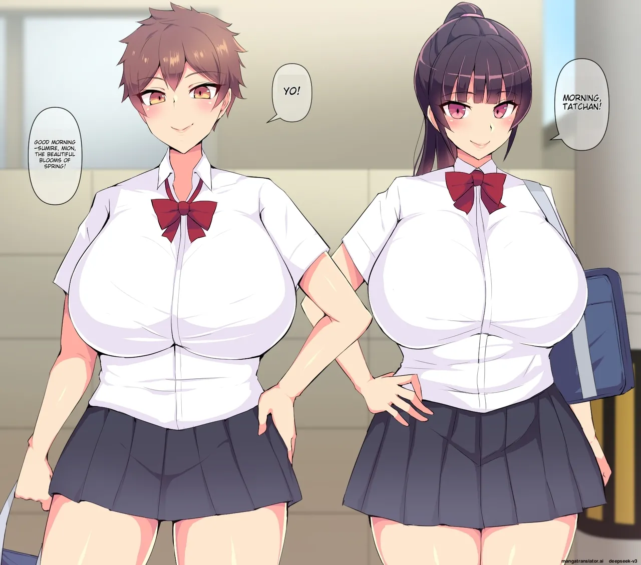 Ore no Daisukina Choushin Bakunyuu Osananajimi ga Berochuu Saimin de Netorareteita Hanashi page 3 full