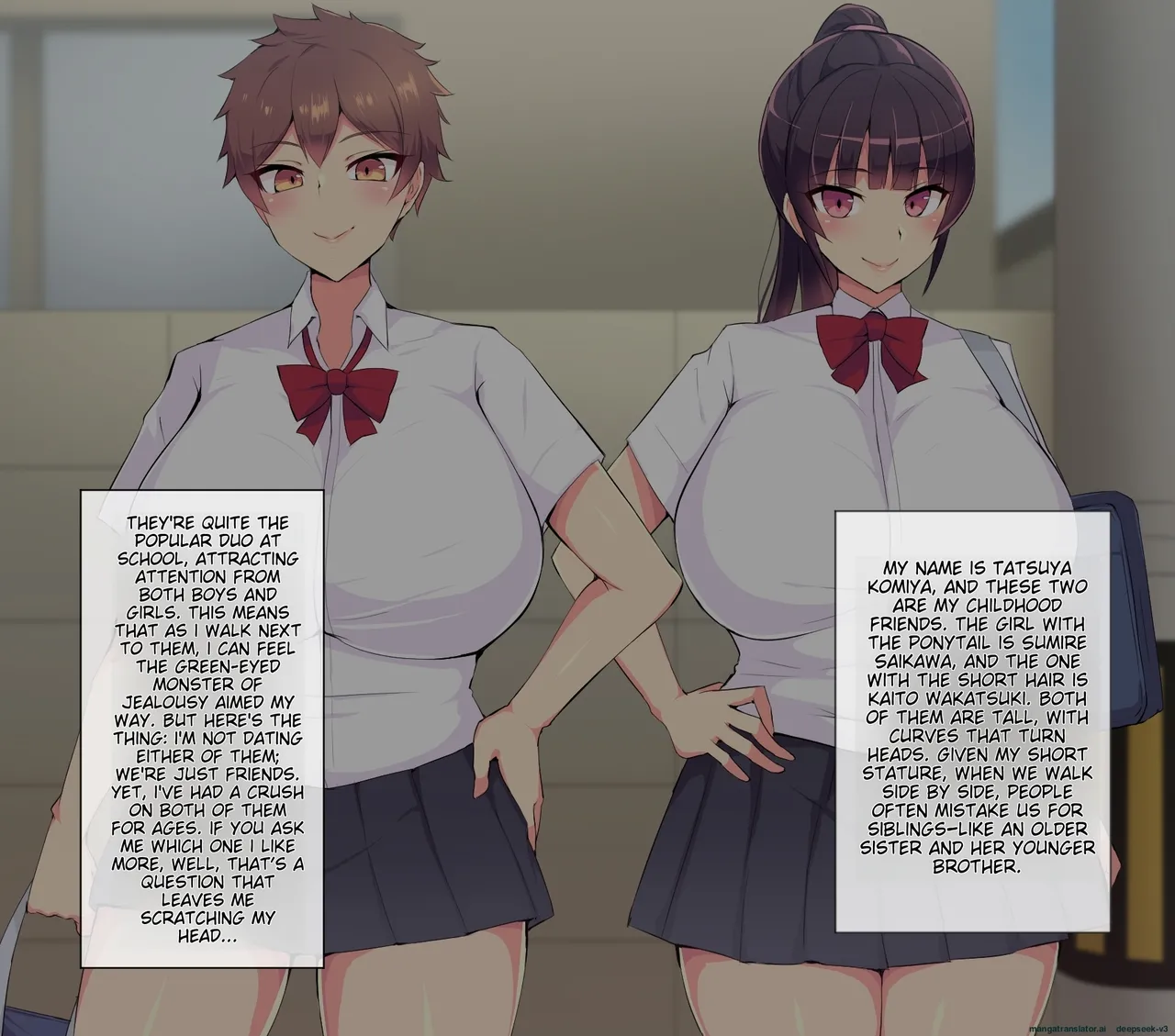 Ore no Daisukina Choushin Bakunyuu Osananajimi ga Berochuu Saimin de Netorareteita Hanashi page 4 full