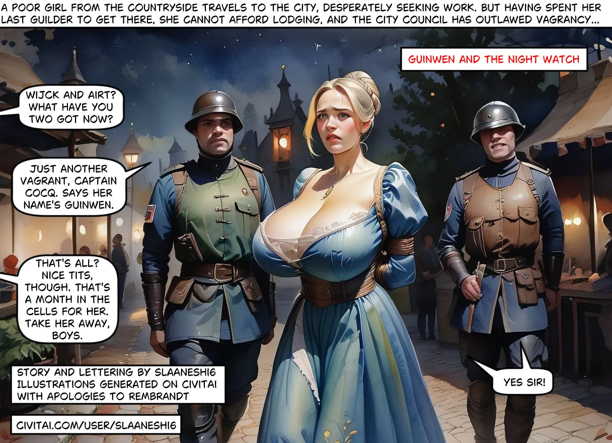 Guinwen and the Night Watch page 1 full