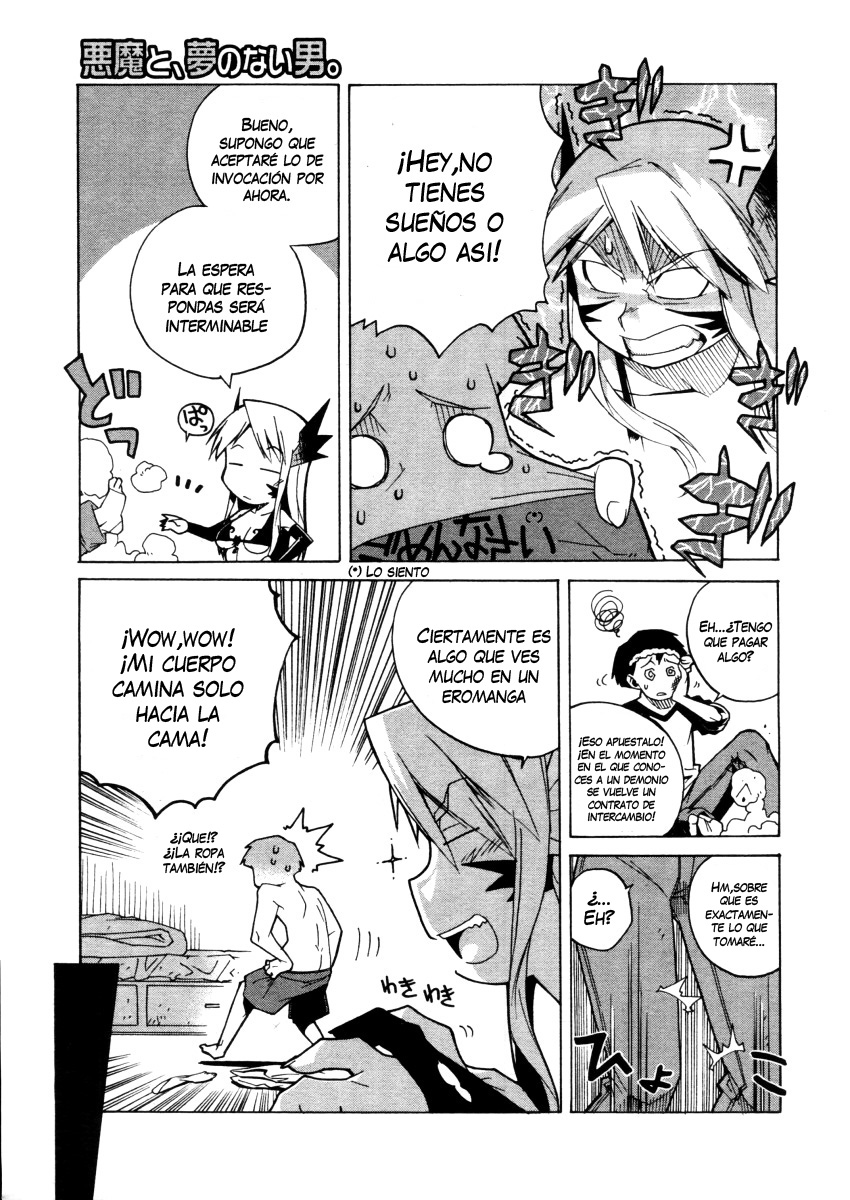 Akuma to, Yume no nai Otoko. | The Demon and the Dreamless Guy. page 3 full