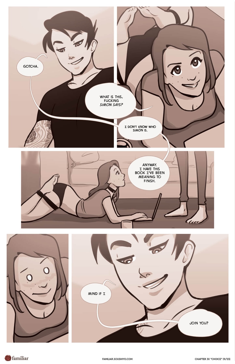 Familiar  - Act 3 - Chapter 18.7: Choice page 10 full