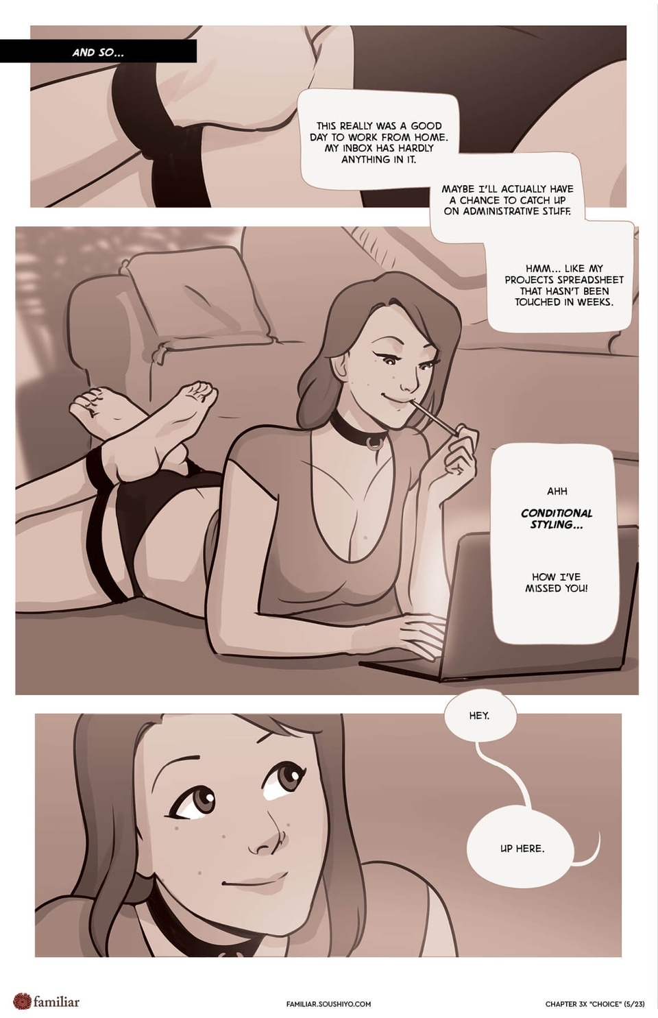 Familiar  - Act 3 - Chapter 18.7: Choice page 6 full