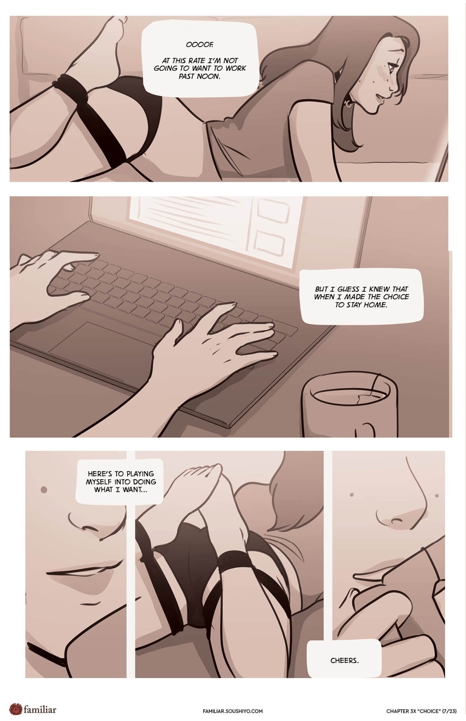 Familiar  - Act 3 - Chapter 18.7: Choice page 8 full