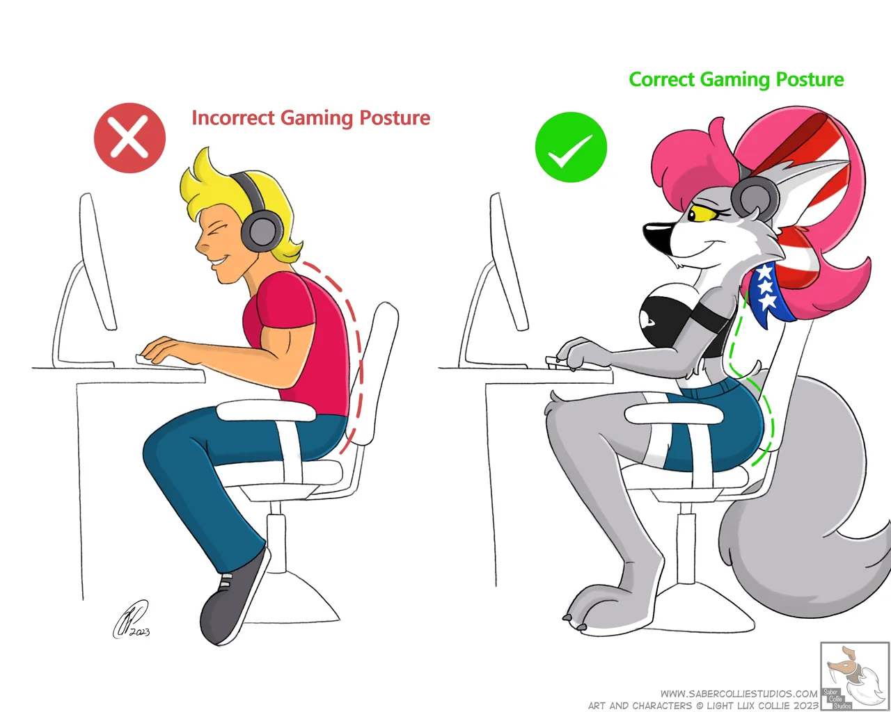 Sealguy1 Gaming Posture Meme page 3 full
