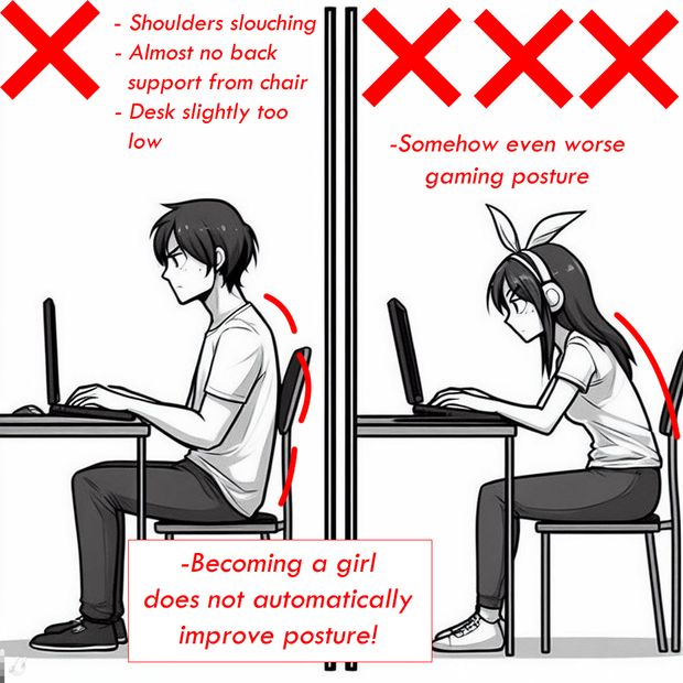 Sealguy1 Gaming Posture Meme page 4 full