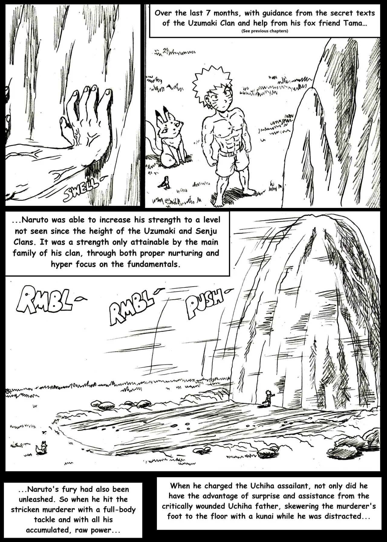 Naruto: Rogue - Chapter 5  - The Uchiha Clan Massacre page 10 full