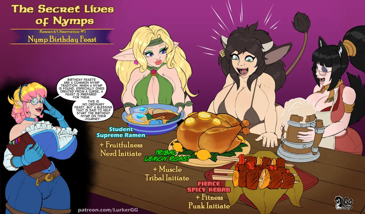 Growth Adventure; The Secret Lives of Nymps page 4 full
