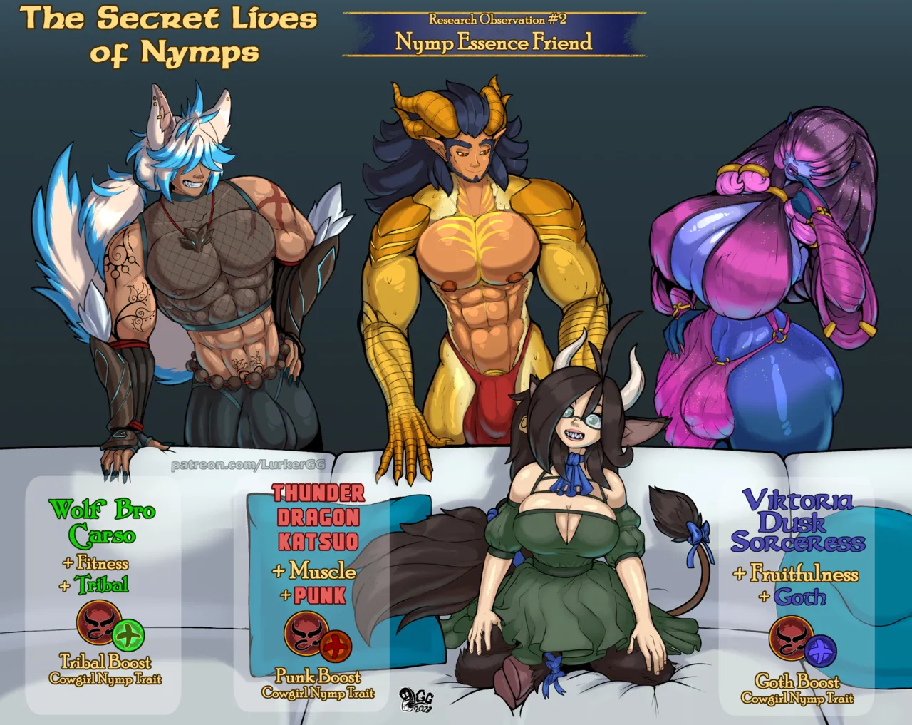Growth Adventure; The Secret Lives of Nymps page 6 full
