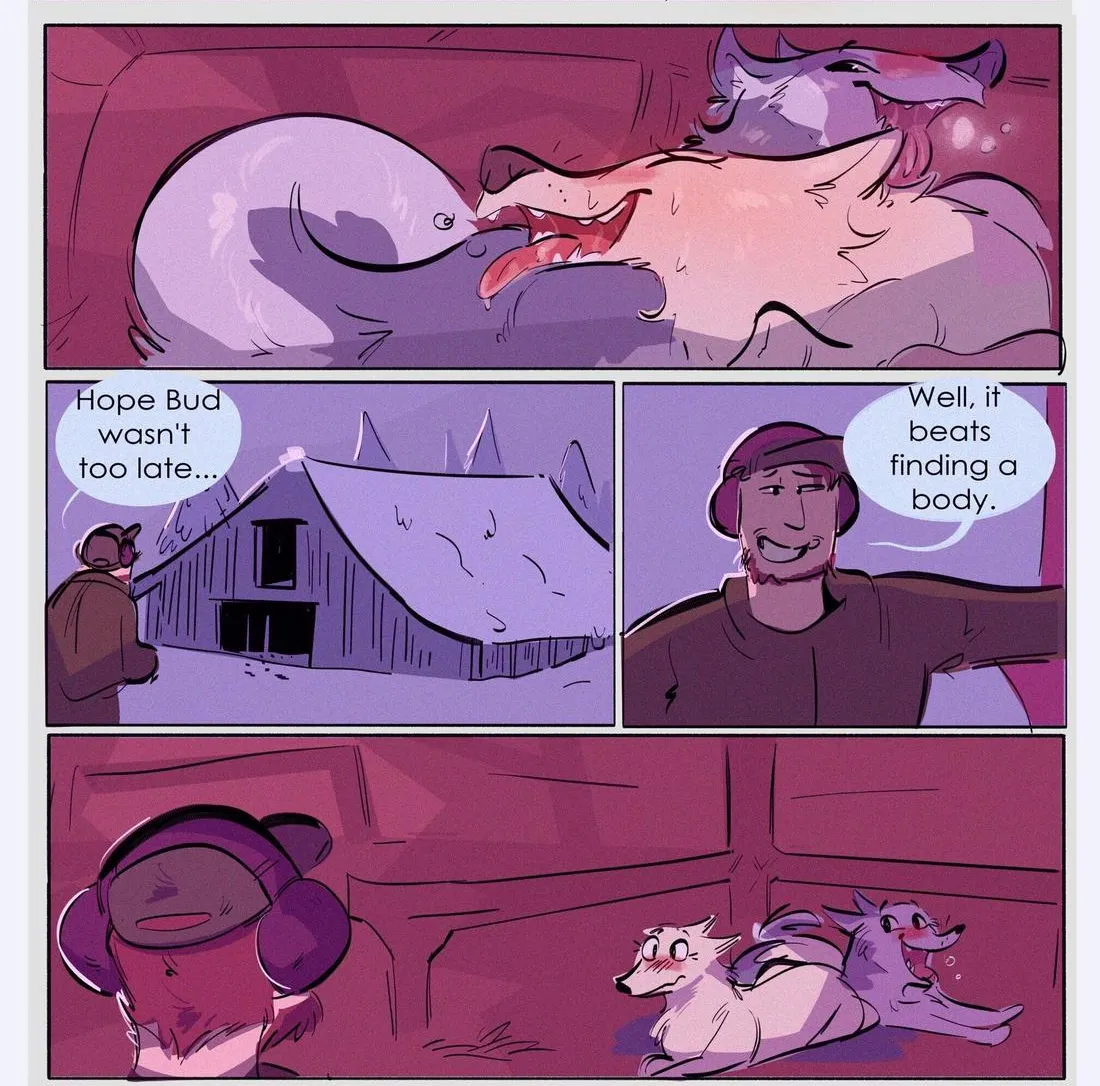 Cold Night in a Barn page 7 full