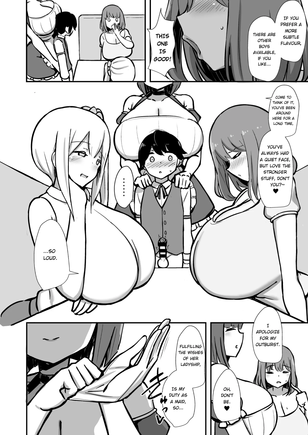 Shitsuji-Kun No Tsudome Milk Tea Cowper Oome_Butler-kun's Edged Milk Tea With Extra Precum page 7 full