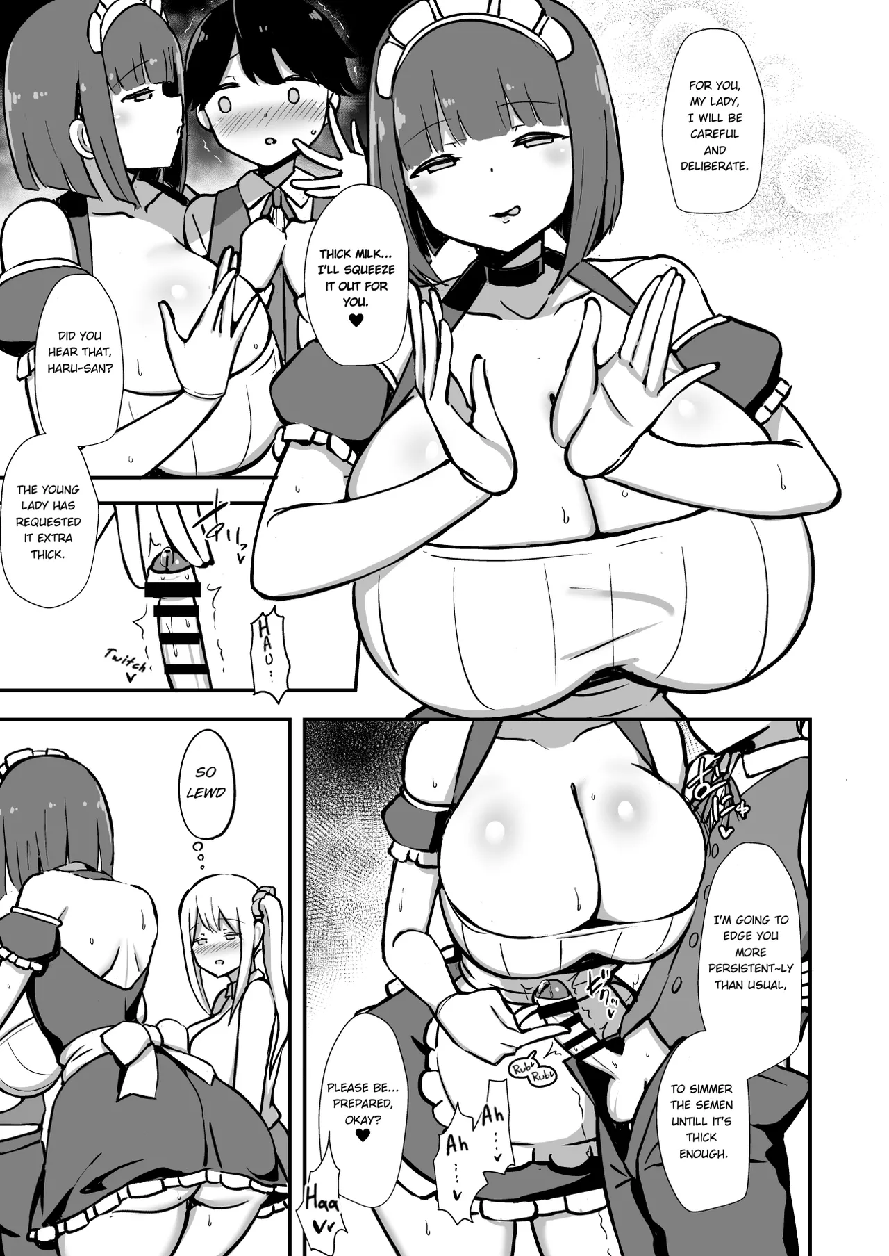 Shitsuji-Kun No Tsudome Milk Tea Cowper Oome_Butler-kun's Edged Milk Tea With Extra Precum page 8 full