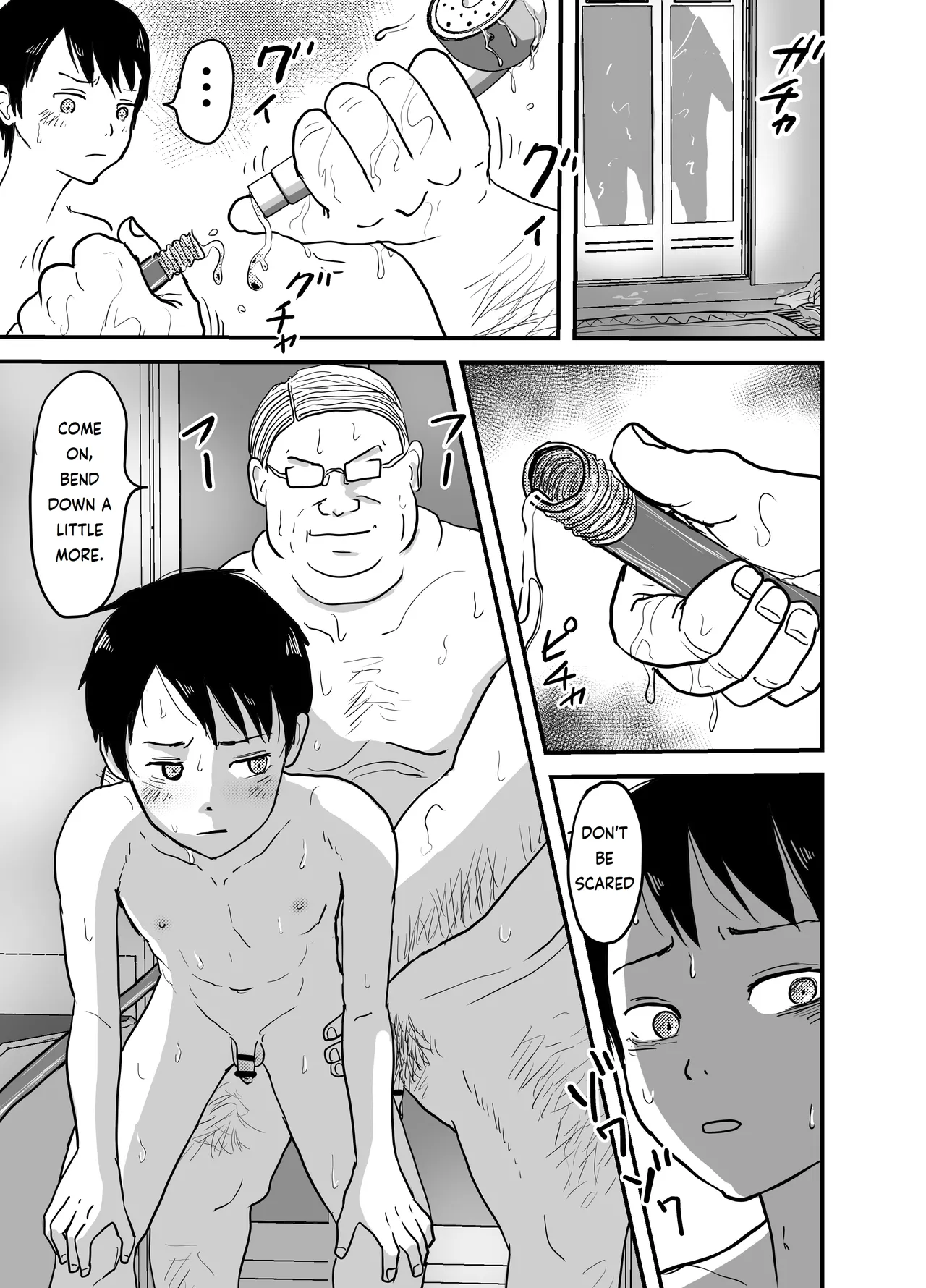 Hentai Mamachichi to Kodoku Shounen Kichiku no Anal Choukyou Nigeba no Nai Kairaku Jigoku! | Perverted Stepfather and Lonely Boy. Devil Anal Training. A Pleasure Hell With No Escape! page 10 full