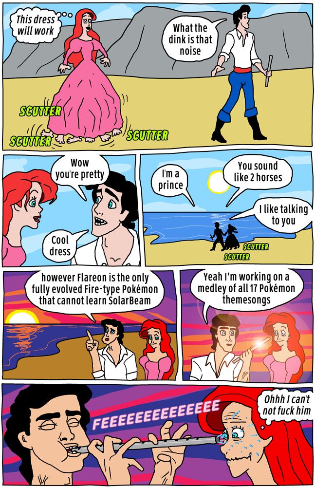 Ariel Needs Legs Webcomic page 3 full