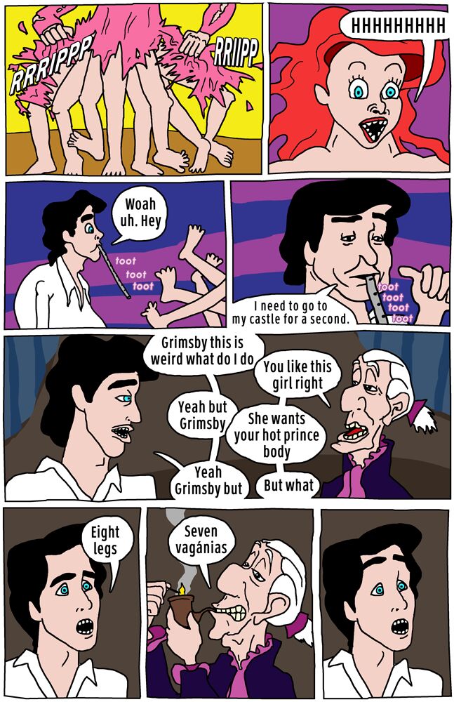 Ariel Needs Legs Webcomic page 4 full