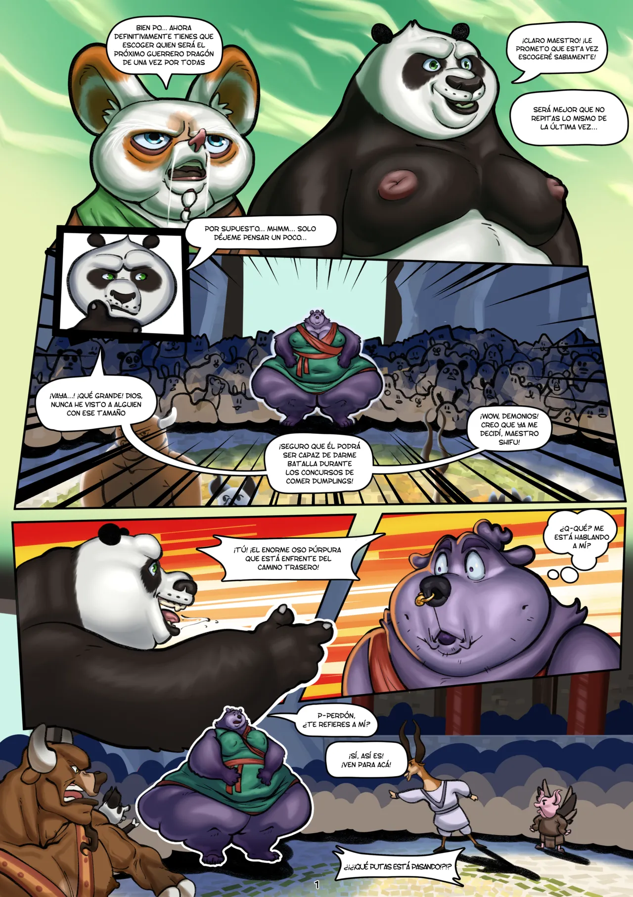 KUNG FU PANDA x ARUBERU page 3 full