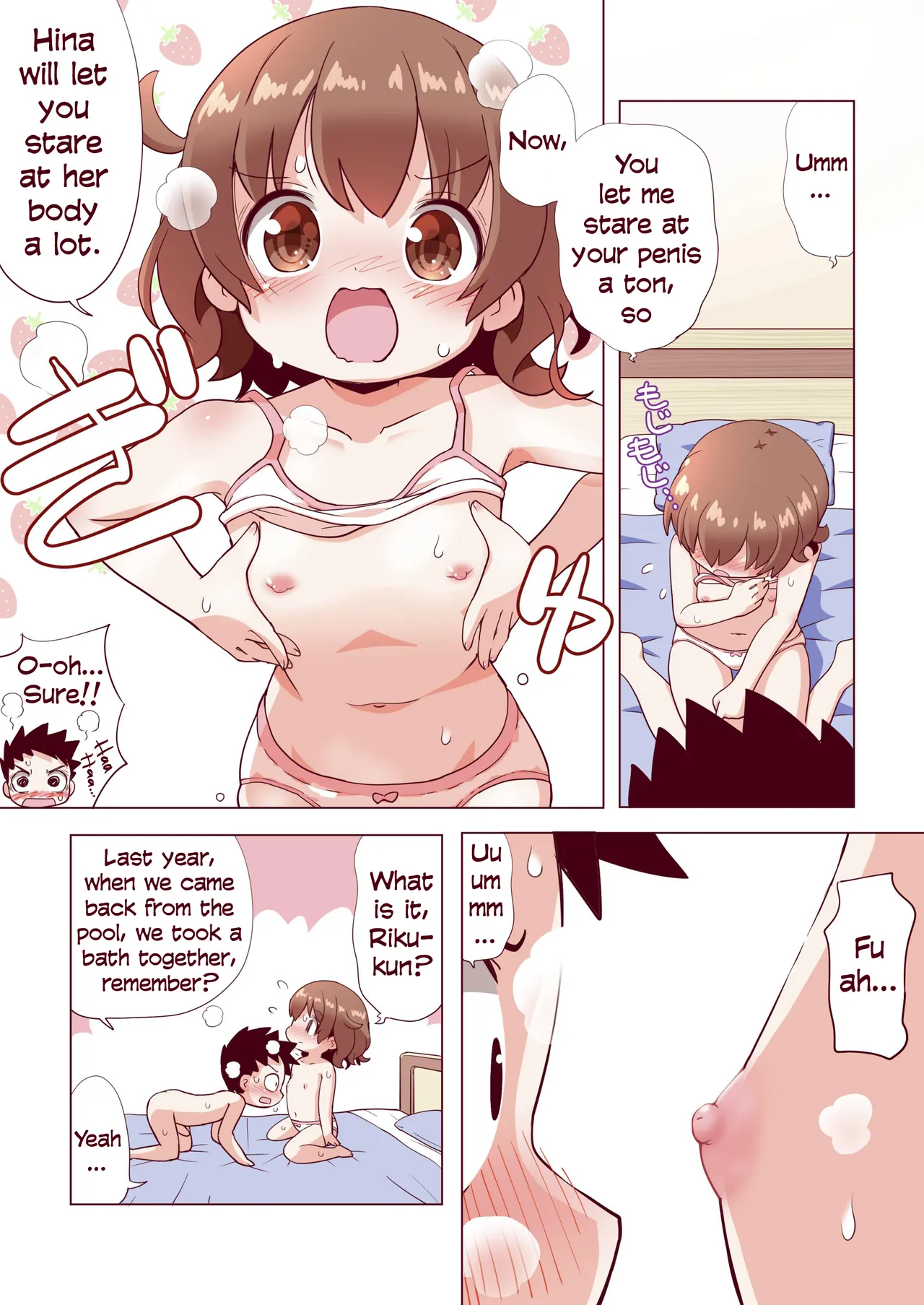 Osananajimi no Hajimete no Bra o Karakatteitara | I tried making a joke about my childhood friend’s first bra, but then… page 10 full