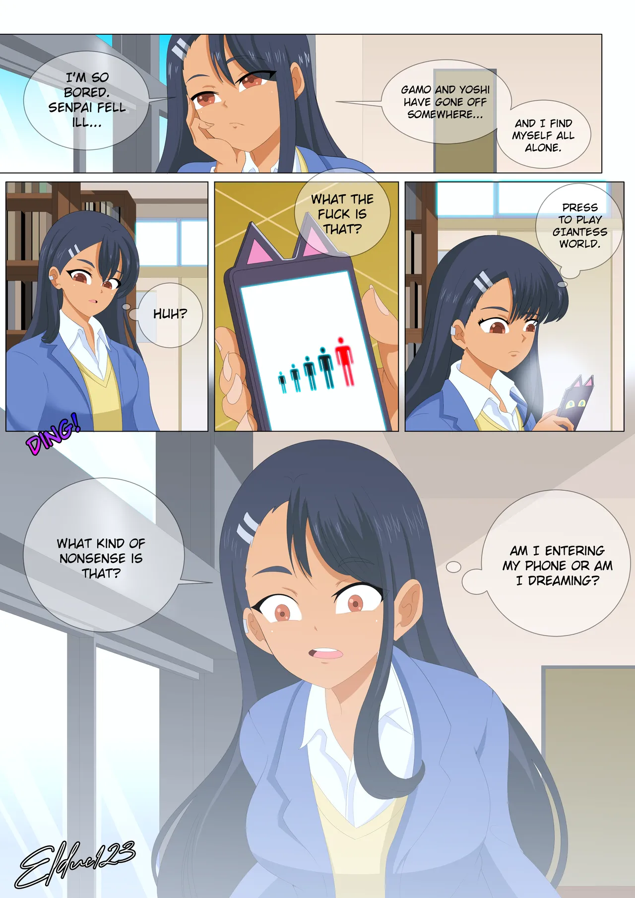 Nagatoro's Playworld page 1 full