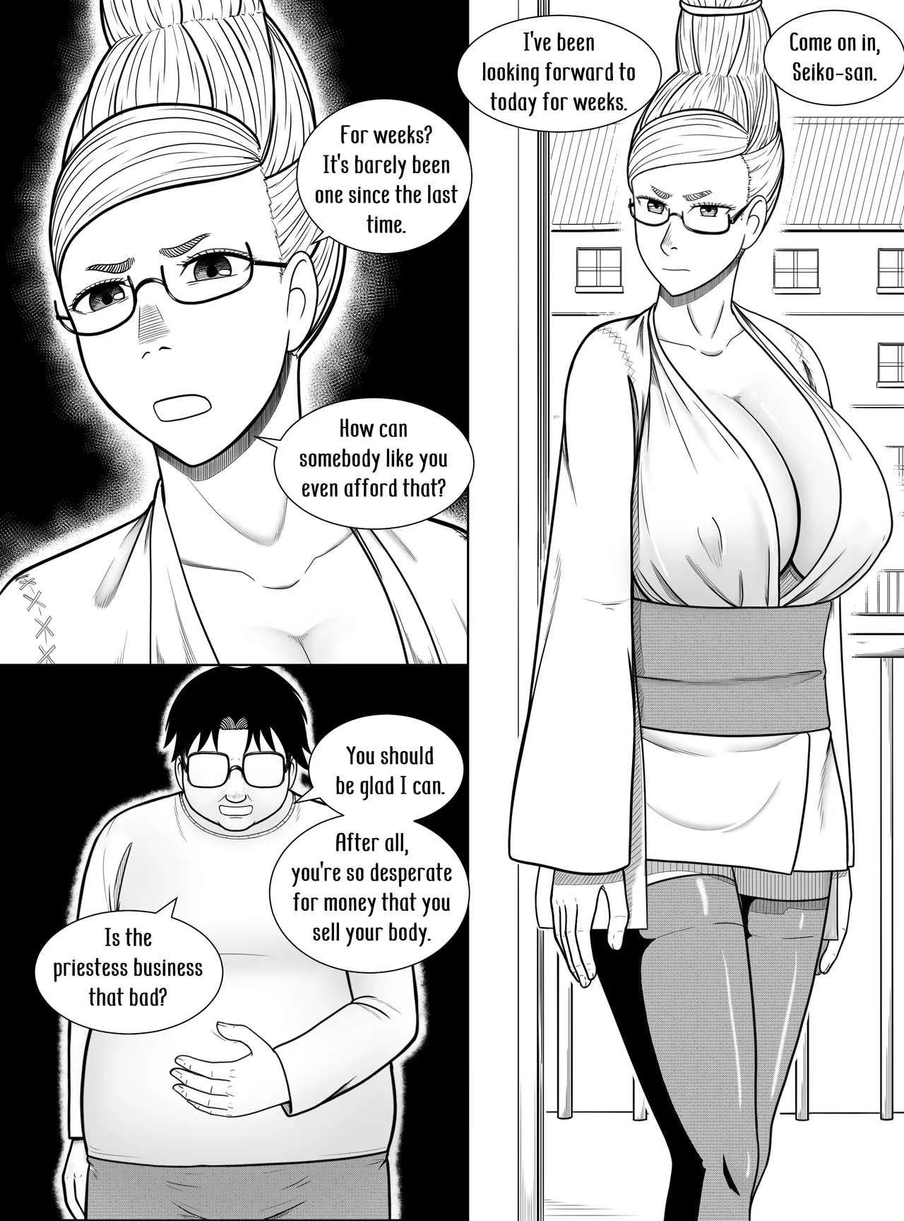 Dandadan ~ Seiko-san no Fukugyo ~ page 4 full