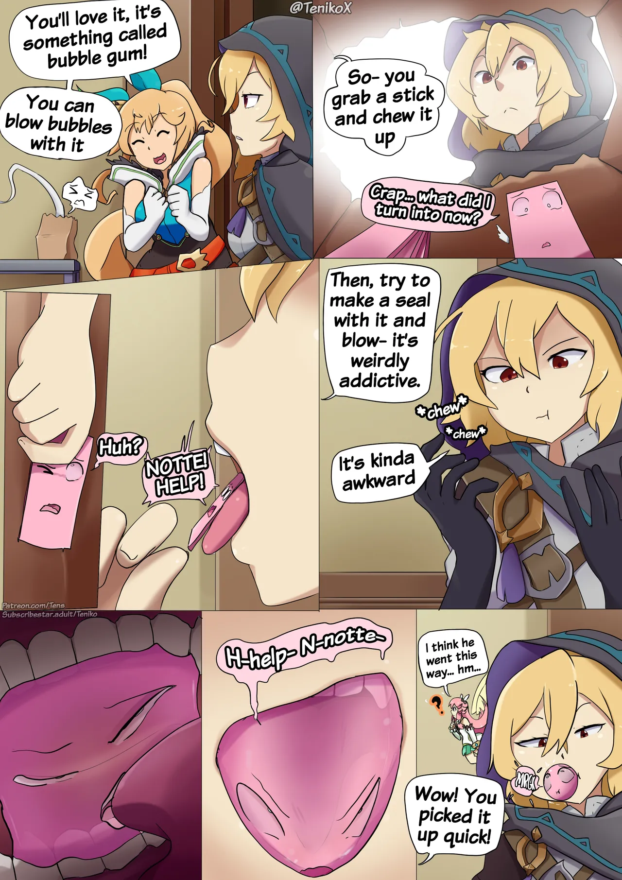 Dragalia Lost in Cleavage page 10 full