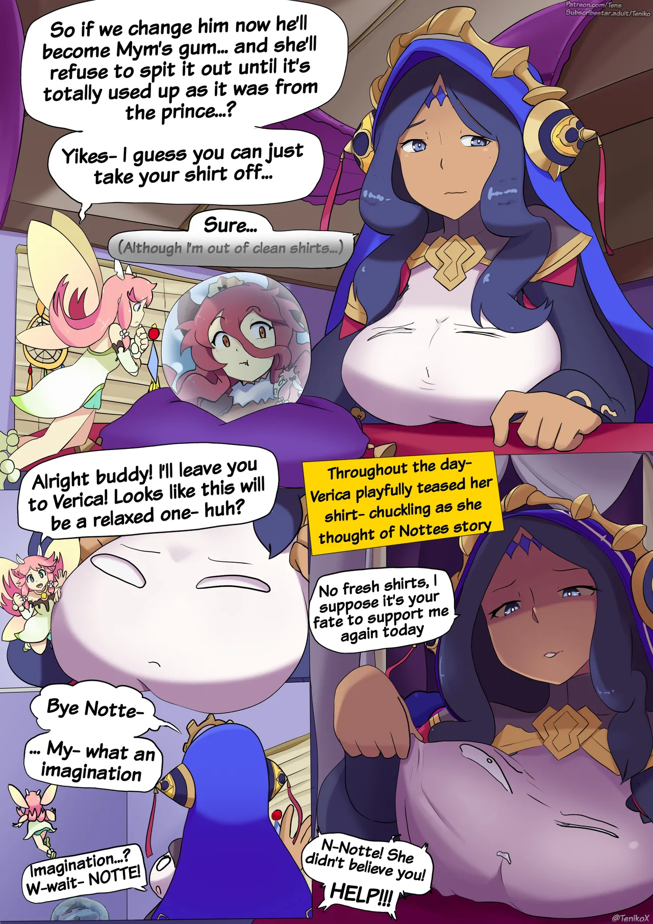 Dragalia Lost in Cleavage page 7 full