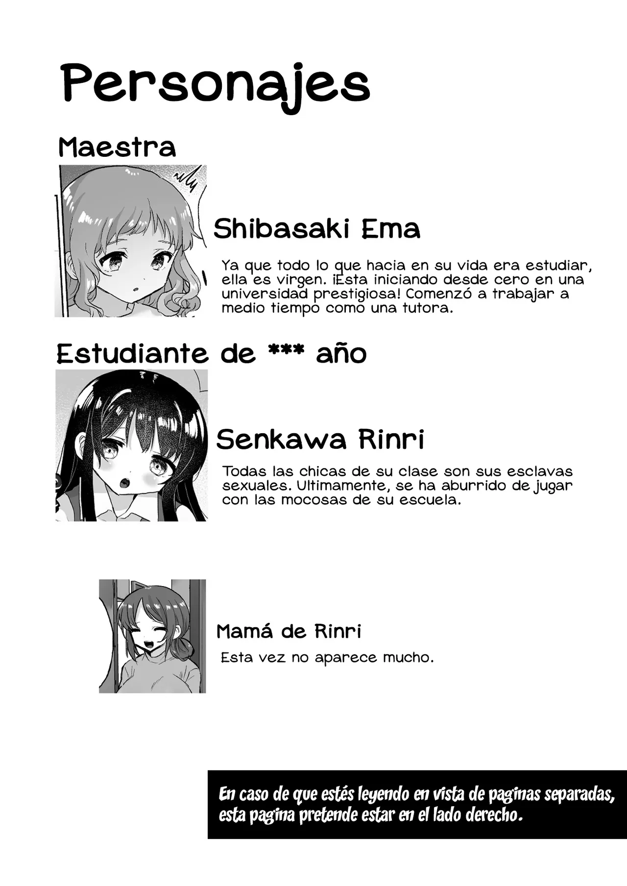 Joshidaisei Kateikyoushi, Psycho Les Gaki ni Haibokushi Choukyou Sareru page 2 full