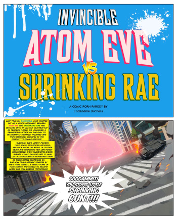 Invincible: Atom Eve vs. Shrinking Rae cover
