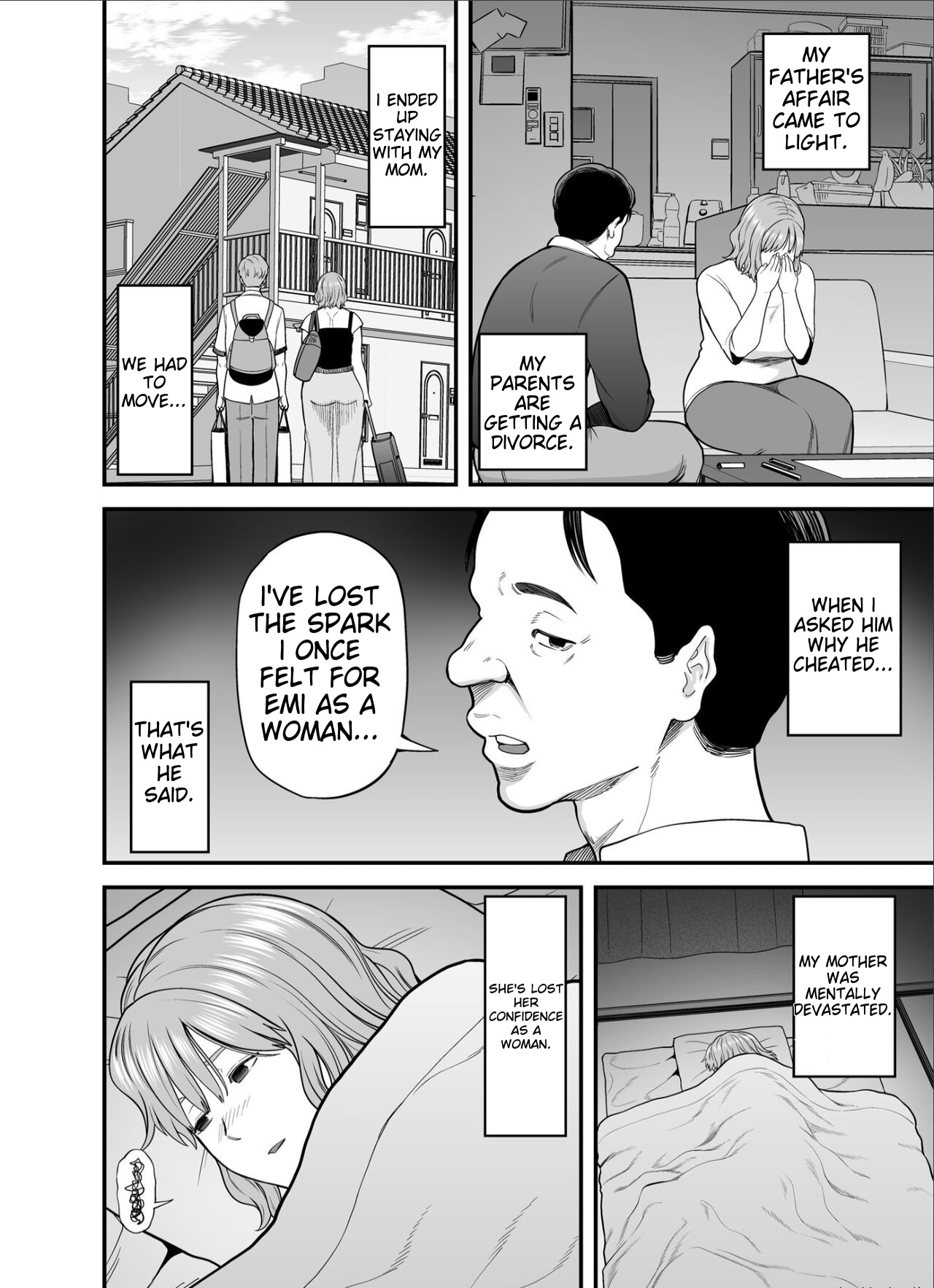 Mou Ore dake no Onna janai Kaa-san | My mother is no longer my woman. page 6 full