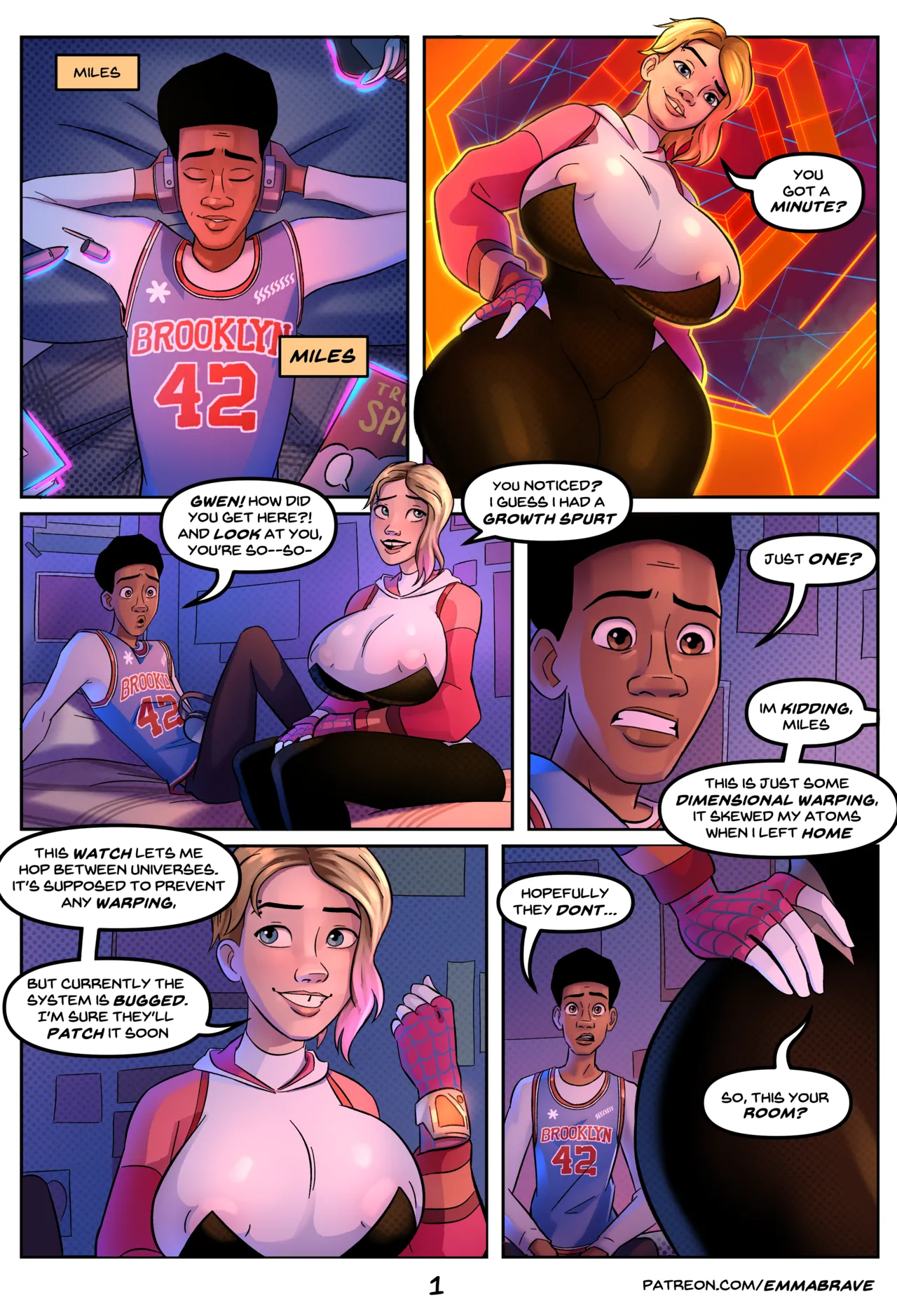 Spiderverse +18 page 2 full